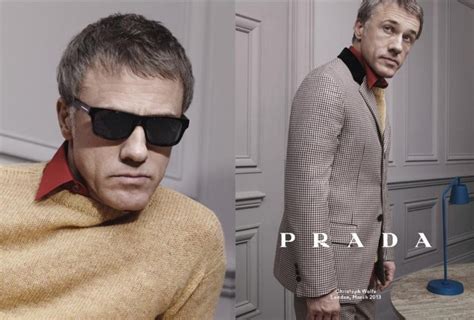 prada fall 2013 campaign|First Look: Prada Taps Christoph Waltz for Fall 2013 Ad Campaign.